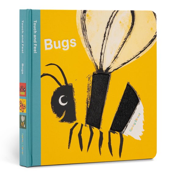 Pre-Owned Spring Street Spring Street Touch and Feel: Bugs, (Board Book)