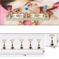 thumbnail image 3 of Nail Practice Stand Base Display Holder Nail Art Showing Shelf Herramienta De Manicura ANGGREK Nail Art Showing Shelf, 3 of 8