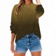 thumbnail image 4 of Ailaofu Women's Crew Neck Sweatshirt Long Sleeve Tops Casual Loose Pullover Sweatshirts, 4 of 6