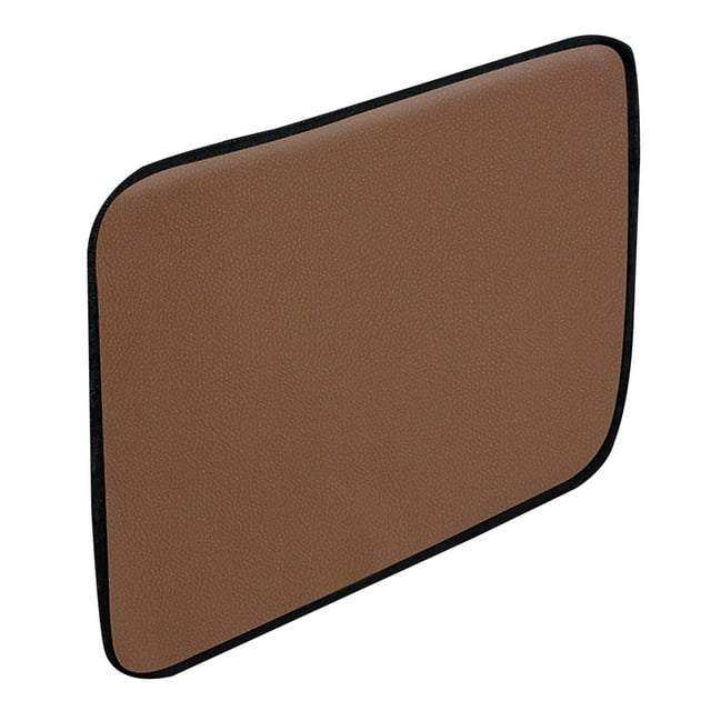 Funda de asiento de coche, accesorios interiores, protector de asiento trasero para coches, protección de Mitad marrón
