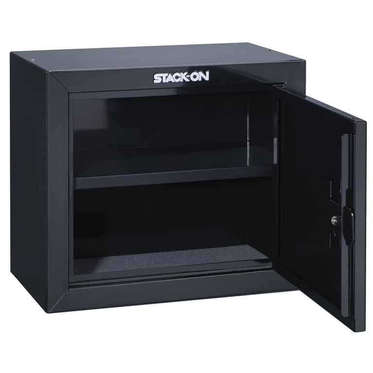 Firearm Storage Cabinet Stack-On GCB-900 Steel Pistol & Ammo Security ...