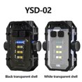 thumbnail image 1 of Keychain Light LED Small Flashlight, USB Rechargeable COB Flash Lightwith7 Lighting Modes And 3 Colors, Metal Back Clip Design,forWalking, Searching And Hiking, 1 of 9