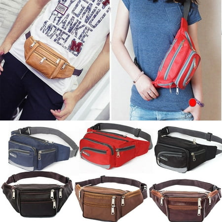 Waterproof Waist Fanny Pack Belt Bag Pouch Travel Sport Hip Purse Men Women (Best Bang For Buck Watches)