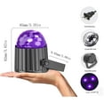 thumbnail image 3 of UV Black Light,Flood Light with Plug 6W LED,Neon Glow for Glow Party,Halloween, Fluorescent Poster,Body Paint, Aquarium,Glow in The Dark, 3 of 7