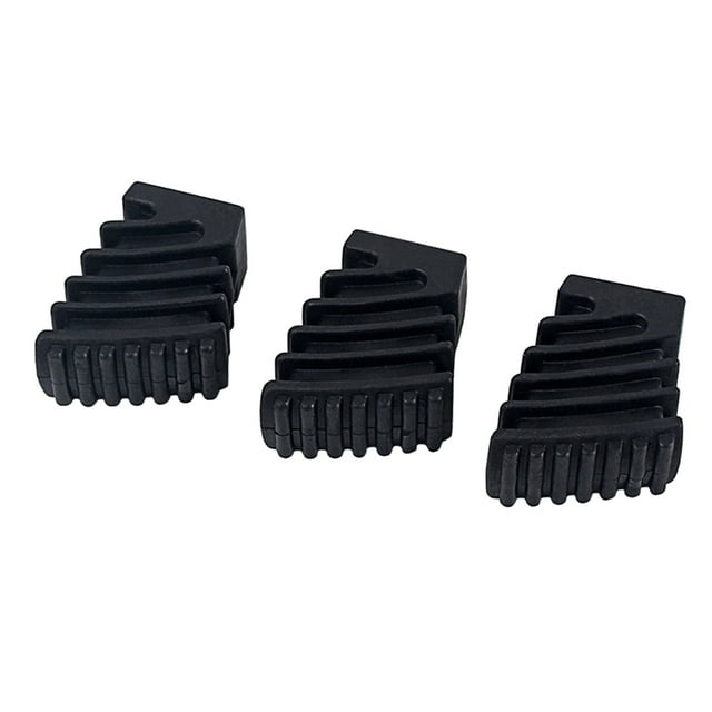 Pies De Goma De Repuesto De 3 Pieza Para De , Soporte De Platillo, Negro Sunnimix Pies de goma del soporte del tambor