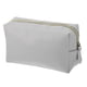 thumbnail image 1 of Bolsa de maquillaje de cuero PU, bolsa de viaje para cosméticos, bolsa de maquillaje grande, bolsa organizadora de brochas de maquillaje, bolsa de aseo para mujer, tamaño M, gris, 1 of 1