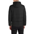 thumbnail image 3 of Ma Croix Mens Premium Lightweight Cold Resistant Down Jacket with Fleece Lined Hood, 3 of 7