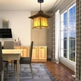 thumbnail image 3 of lionlar Bamboo Pendant Light Handwoven LED Light Suction-Hanging Purpose Droplight, 3 of 9