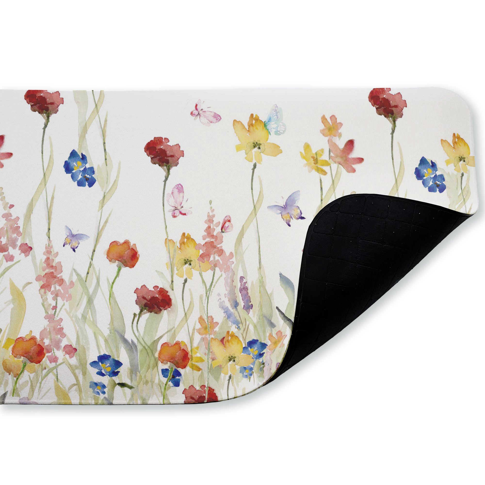 Stupell Industries Amongst The Flowers Printed Anti-Fatigue Floor Mat, design by Lanie Loreth