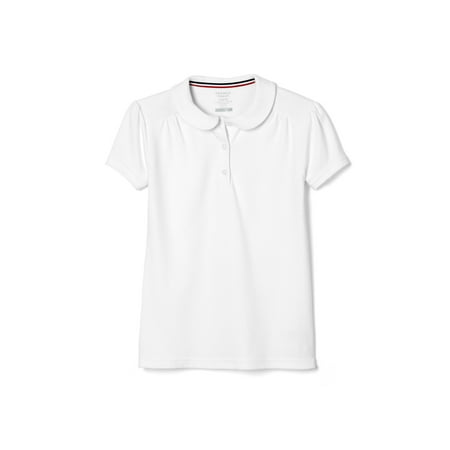 Short Sleeve Peter Pan Collar Polo Shirt (Little Girls & Big Girls)