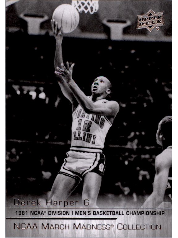 2014-15 Upper Deck March Madness Collection #DH1 Derek Harper NBA Basketball Trading Card