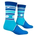 thumbnail image 3 of Cool Socks, Mentos Mint Candy, Stripes, Mens Womens Crew, Funny  Print, Large, 3 of 6