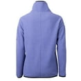 thumbnail image 3 of Women's Cutter & Buck  Lavender Atlanta Falcons Cascade Eco Fleece Half-Zip Jacket, 3 of 3