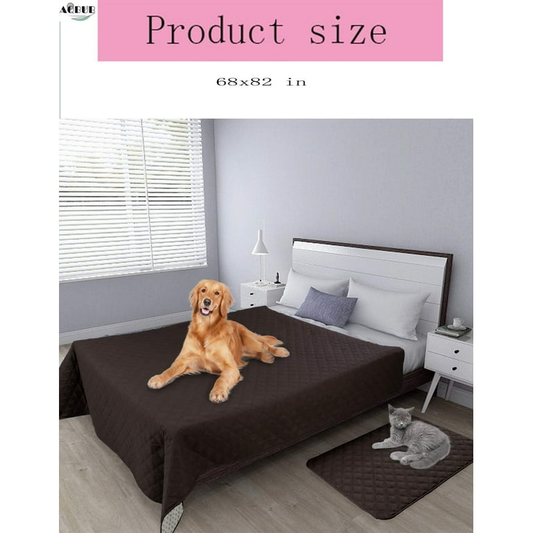100% Waterproof Dog Bed Cover Washable Couch Cover Non-Slip Sofa