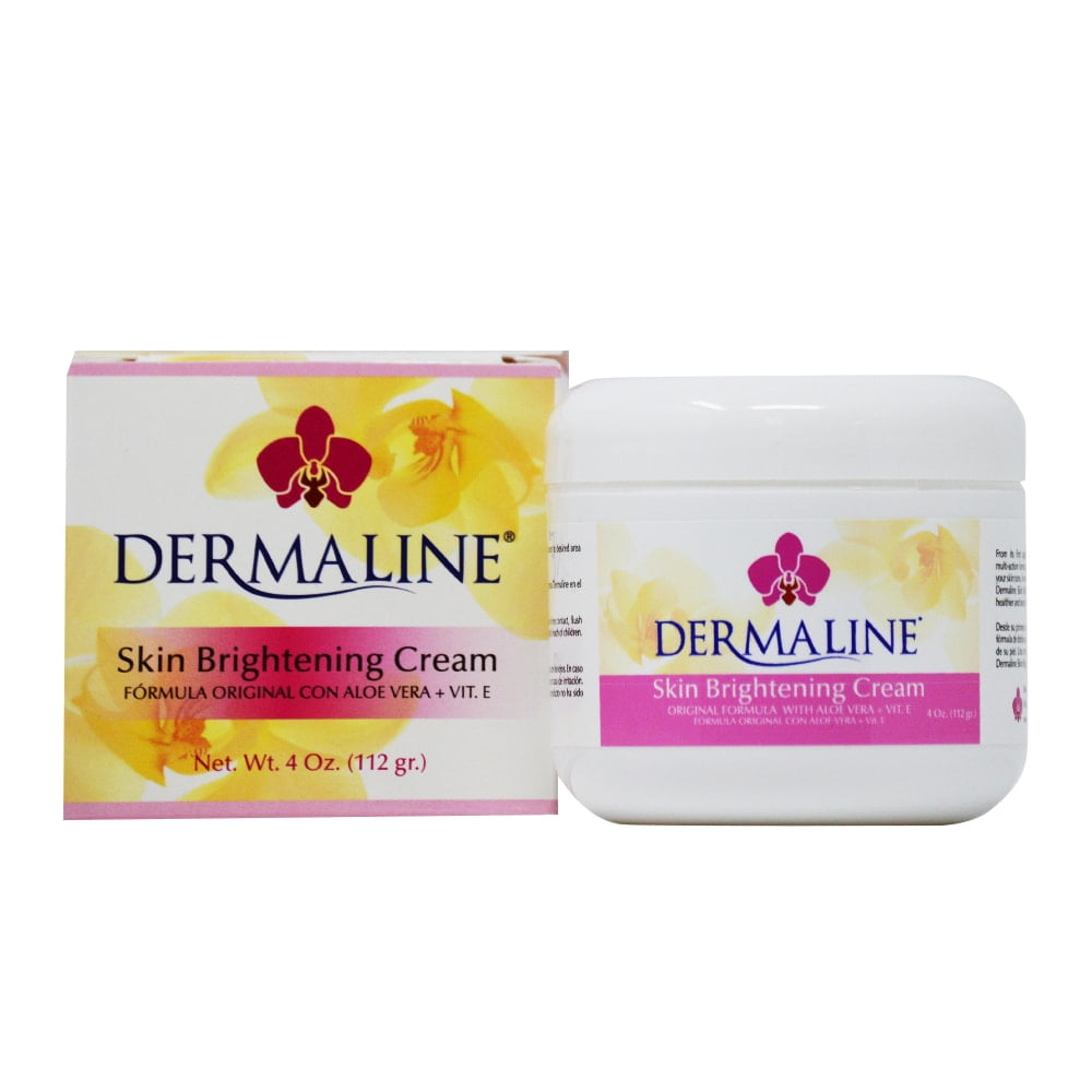 Dermaline Vitamin E & Aloe Vera Skin Brightening Cream, 4 Fl. Oz