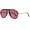 Angora Red Frame Wine Red Lens, variant on Aviator Sunglasses for Women Men 2026 70s Retro  Free Square Aviators Sunnies