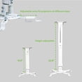 thumbnail image 3 of NavePoint Universal Extending Height Adjustable Ceiling Mount Profile 15 Inch to 22.8 Inch, 3 of 6