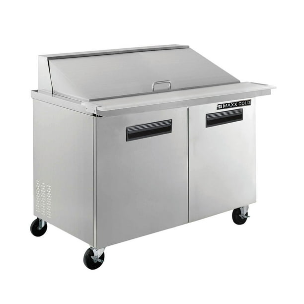 PREP ‎– Cold Fire 12” Maxx Cold X-Series Commercial Refrigerated Prep Station