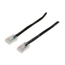 Belkin A3L791-02-BLK 2 ft. Cat 5E Black Patch Cable CAT5e RJ-45M / RJ-45M