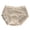 Light Gray, variant on idosla Womens Underwear Sexy Briefs Bow Tie Bikini Lace Trim Low Rise Hipster Cotton Panties Panty Everyday (White, L)