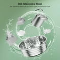 thumbnail image 6 of Stainless Steel Pet Water Fountain 4L/135OZ with Ultra-Quiet Pump and 6 Filters for Cats and Dogs Indoor, 6 of 8