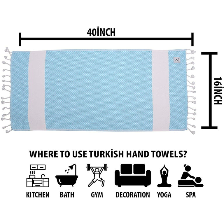  NOVA Luxury Linen - Hotel Quality Turkish Towel Set for Bathroom  (6 Pcs Towel Set, Coral) : Home & Kitchen