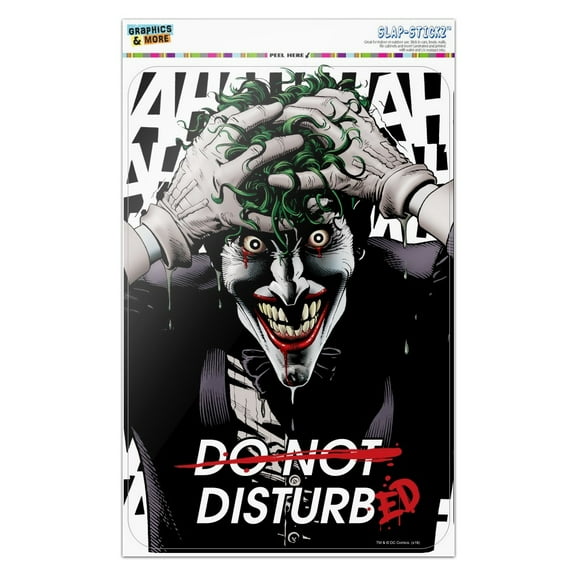 Batman Disturbed Joker Home Business Office Sign