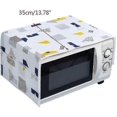 thumbnail image 2 of Dust cover (suitable for microwave oven/multi-function oven) Oil proof cover with pocket kitchen protection cover (feather pattern) bestSurprise Gift Great Gift, 2 of 4