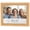 Bengal, variant on 34x23 Rustic Brown Real Wood Picture Frame Width 0.75 inches | Interior Frame Depth 0.5 inches |