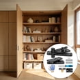 360 Degree Smooth Rotation Concealed Hinge For Heavy Duty Wooden Doors ...