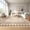 Beige brown, variant on Danolapsi Modern Solid Area Rug 8x10 Washable Living Room Rugs with Non Slip Backing, Non-Shedding Stain-Resistant Bordered Throw Carpet, Neutral Foldable Floor Rugs for Bedroom, Dining Room,Office