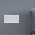 thumbnail image 1 of TABLZONE Wall Outlet Organizer Double Switch Plate Covers Modern Minimalist 1Pcs, 1 of 8