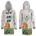 thumbnail image 3 of Hardworking Great Pyrenees Ready Back to School New Year Classes All Over Print 3D Hooded Duffle Toggle Coat Pyr Dog Lover - 12011, 3 of 6