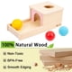 thumbnail image 5 of Caja Montessori Object Permanence Adena con bandeja y 3 bolas, 5 of 9