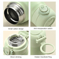 thumbnail image 5 of Termo de acero inoxidable 316, botella de agua de 500ML, termo de vacío con anillo de mano oculto, taza térmica aislada para beber directamente, 5 of 5
