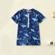 thumbnail image 4 of Traje de baño de verano estampado para niños, traje de baño de una sola pieza con media cremallera, traje de baño infantil, traje de baño para niños, 4 of 9