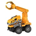 thumbnail image 4 of Modelo de Vehículo de Ingeniería, Juguete de Deformación, Coche de Guardería, Camión de Construcción, Juguete , Camión de agarre amarillo, 4 of 8