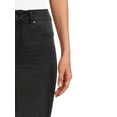 thumbnail image 4 of Time and Tru Women's Mid Rise Denim Bermuda Shorts, 4 of 5