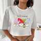 thumbnail image 3 of Women's Christmas Gnome T-Shirt New Fashion Cute Gnome Short T-Shirt Shirt Christmas Gnome Merry Christmas Shirt, 3 of 5
