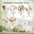 thumbnail image 3 of Chamomile Hydrosol - 32 fl oz - White Plastic Jug w/ Cap - GreenHealth, 3 of 8