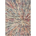 thumbnail image 7 of 7â€™ x 10â€™ Cream Celestial Burst Abstract Area Rug, 7 of 7