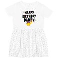 thumbnail image 3 of Inktastic Happy Birthday Daddy Party Girls Toddler Dress, 3 of 5