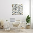 thumbnail image 2 of Stupell Industries Bold Rustic Abstract Mosaic Circle Pattern Illustration Modern Painting Gallery-Wrapped Canvas Print Wall Art, 30 x 30, Design by Victoria Barnes, 2 of 5