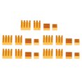 thumbnail image 1 of Disipador de calor de aluminio dorado para CPU, 20 unidades, con adhesivo para Raspberry Pi 2/3/4 3b 4B, 1 of 7