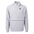 thumbnail image 2 of Men's Cutter & Buck  Gray Tulsa Drillers  Charter Eco Recycled Half-Zip Anorak Jacket, 2 of 3