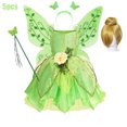 thumbnail image 3 of Disney-disfraz de hada Tinker Bell para niños y niñas, vestidos de flores iluminados con LED, traje de Cosplay, fiesta de cumpleaños y Carnaval, 2024, 3 of 5