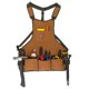 thumbnail image 3 of Bolsa para herramientas Bucket Boss para hombre, ajustable, marrón, 16 bolsillos, 3 of 7