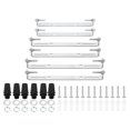 thumbnail image 1 of Unique Bargains 120mm 135mm 150mm Ceiling Light Plate Kit Light Fixture Mounting Bracket Crossbar for Pendant Wall Light 6 Set, 1 of 7