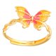 thumbnail image 2 of Anillo de oro ligero, diseño exquisito, versátil, para regalo, 2 of 6