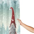 thumbnail image 3 of Winter Gnome Shower Curtain for Bathroom Lovely Christmas Gnomes Let it Snow Fabric Shower Curtains Xmas Holiday Bathroom Curtain, 3 of 7